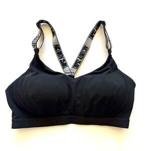 Victoria Secret Victoria Sport Black Bra Adjustable Straps Size 34C